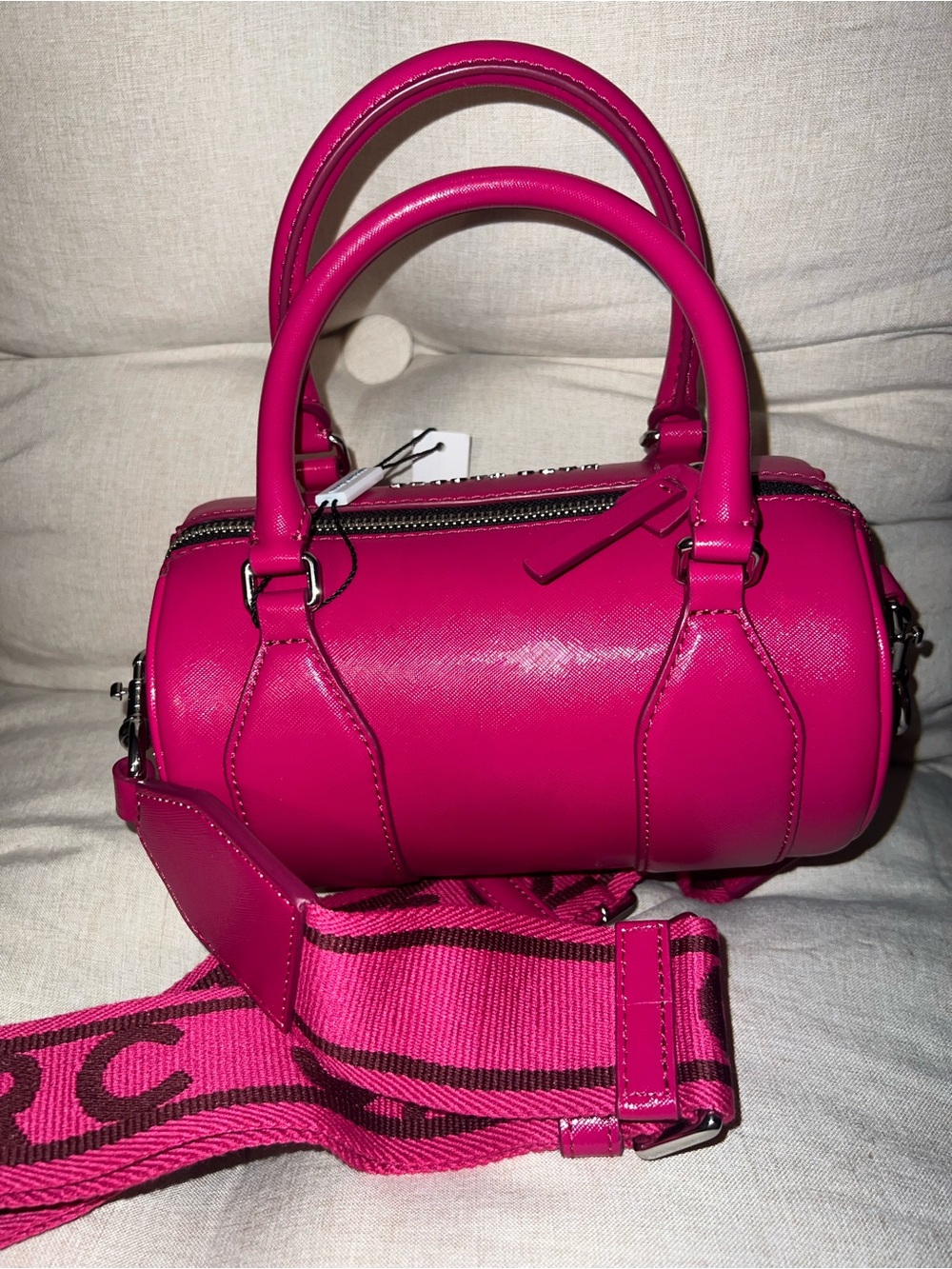 π Marc Jacobs logo barrel crossbody bag - Picture 4 of 8